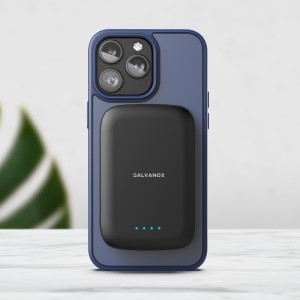 Alternative view of Galvanox MagSafe Powerbank with USB-C Cable in Black