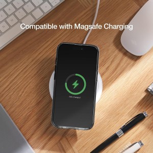Alternative view of iPhone 15 Pro Magsafe Clear Case