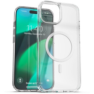 iPhone 15 Pro Max Magsafe Clear Case with MagSafe Wallet