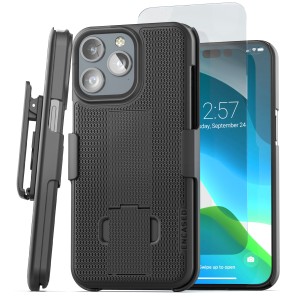 iPhone 15 Pro Max Duraclip Case with Belt Clip Holster