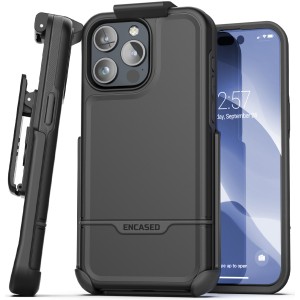 iPhone 15 Pro Rebel Case with Belt Clip Holster