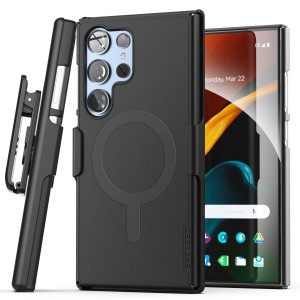 Samsung Galaxy S24 Ultra Magnetic Slimline Case with Belt Clip Holster