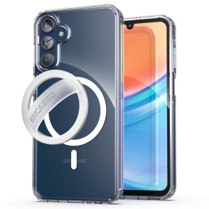 Samsung Galaxy A25 5G Clear Magsafe Case with Magsafe Grip Ring
