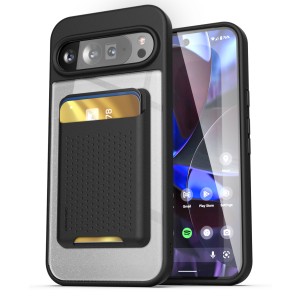 Google Pixel 9 Pro XL Clear Magsafe Case with Magsafe Wallet