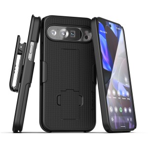 Google Pixel 9 Pro XL Duraclip Case with Belt Clip Holster