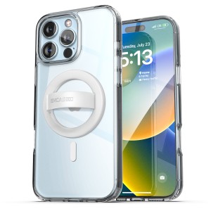 iPhone 16 Pro Clear MagSafe Case with Magnetic Ring