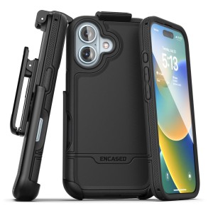 iPhone 16 Rebel MagSafe Case with Belt Clip Holster