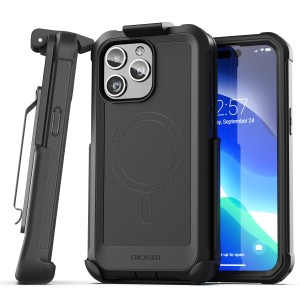 iPhone 15 Pro Max Falcon Shield Case with 2.25" Law Enforcement Belt Clip