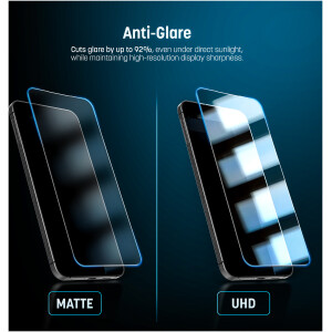Alternative view of Samsung Galaxy S25 Edge Matte Screen Protector
