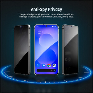 Alternative view of Samsung Galaxy S25 Edge Privacy  Screen Protector