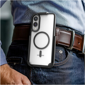 Alternative view of Samsung Galaxy S25 Edge SlimShield Case with Belt Clip Holster