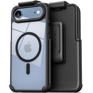 iPhone Air Clear Slimshield Case with Belt Clip Holster