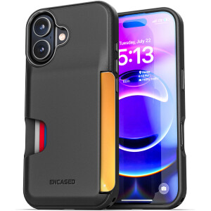 iPhone 17 Cache Cell Phone Wallet Case (Black)
