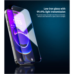 Alternative view of iPhone 17 Pro MagGlass HD Screen Protector