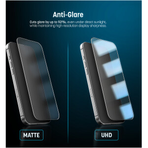 Alternative view of iPhone 17 Pro Max MagGlass Matte Screen Protector