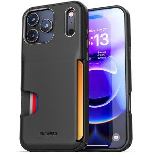 iPhone 17 Pro Cache Cell Phone Wallet Case (Black)
