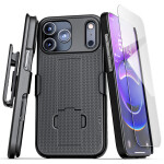 iPhone 17 Pro DuraClip Case with Belt Clip Holster and Screen Protector