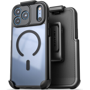 iPhone 17 Pro Frosted Slimshield Case with Belt Clip Holster