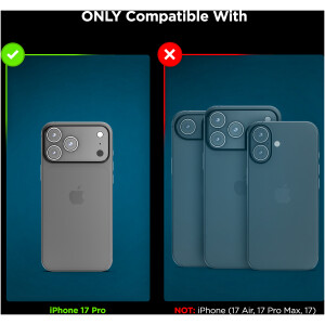 Alternative view of iPhone 17 Pro MagGlass Matte Screen Protector