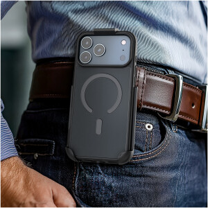 Alternative view of iPhone 17 Pro SlimShield Case with Belt Clip Holster