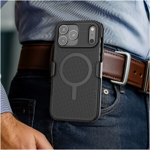 Alternative view of iPhone 17 Pro Slimline Case with Belt Clip Holster