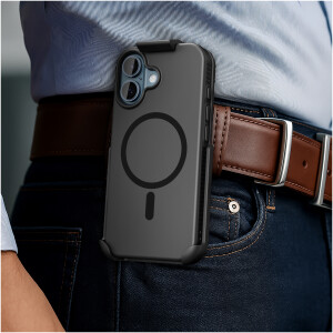 Alternative view of iPhone 17 SlimShield Case with Belt Clip Holster