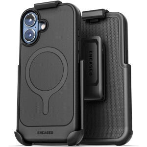 iPhone 17 Thin Armor Case with Belt Clip Holster