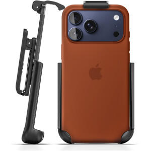 Belt Clip Holster for Apple Silicone Case - iPhone 17 Pro Max