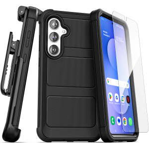Samsung Galaxy S25 FE Falcon Case with Belt Clip Holster