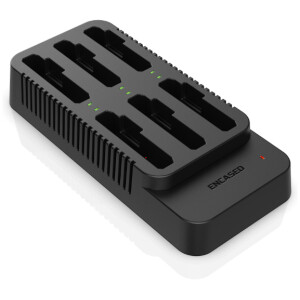6-Port Charging Dock for Samsung XCover 7 Pro Falcon Shield Case