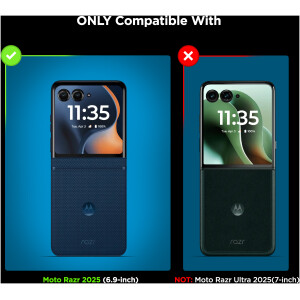 Alternative view of Motorola Razr 2025 SlimShield Case with Belt Clip Holster