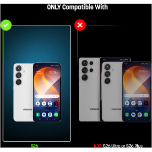 Alternative view of Samsung Galaxy S26 MagGlass Privacy Screen Protector