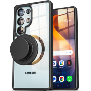 Samsung Galaxy S26 Ultra Clear SlimShield Case with Magnetic Grip