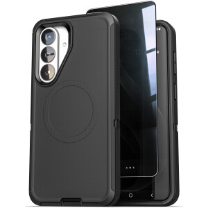 Samsung Galaxy S26 Plus Ranger Case & Privacy Screen Protector Black
