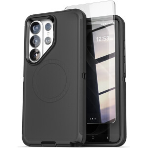 Samsung Galaxy S26 Ultra Ranger Case & HD Screen Protector Black