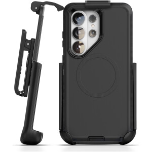 Samsung Galaxy S26 Ultra Ranger Case & HD Screen Protector with Belt Clip Holster Black
