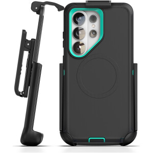 Samsung Galaxy S26 Ultra Ranger Case & HD Screen Protector with Belt Clip Holster Black / Gray