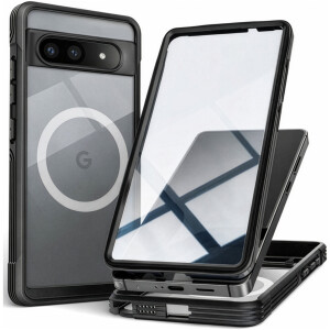 Google Pixel 10a Full Armor Case with Built-in Screen Protector