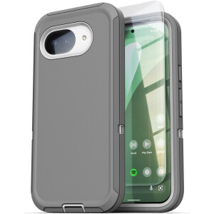 Google Pixel 10a Ranger Case & HD Screen Protector Gray
