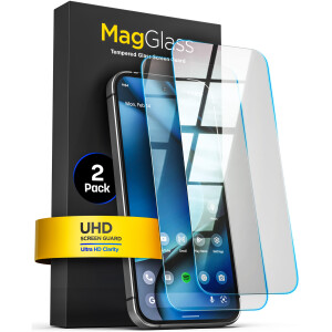 MagGlass Tempered Glass UHD Screen Protector for Google Pixel 11 Pro XL (2-Pack)