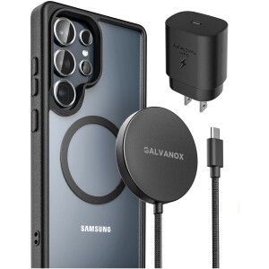 Galvanox Magnetic Wireless Charger (6FT) for Samsung Galaxy – Includes 25W PPS Adapter