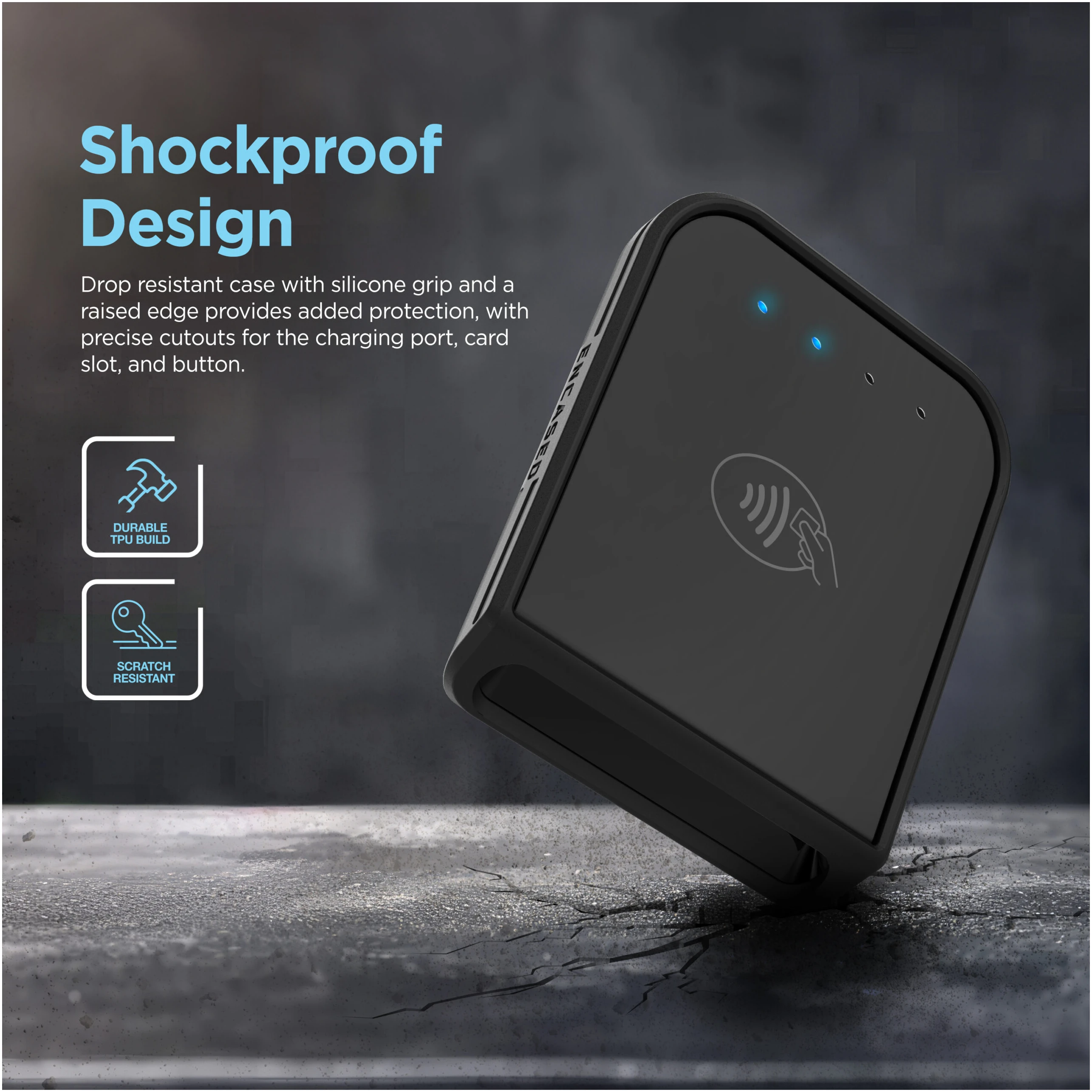 Magnetic Dock + Case Set for Shopify Tap &amp; Chip Card Reader - thumbnail 3