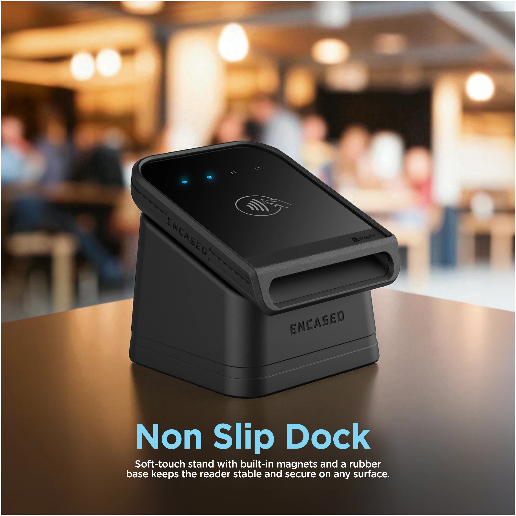 Magnetic Dock + Case Set for Shopify Tap &amp; Chip Card Reader - thumbnail 2