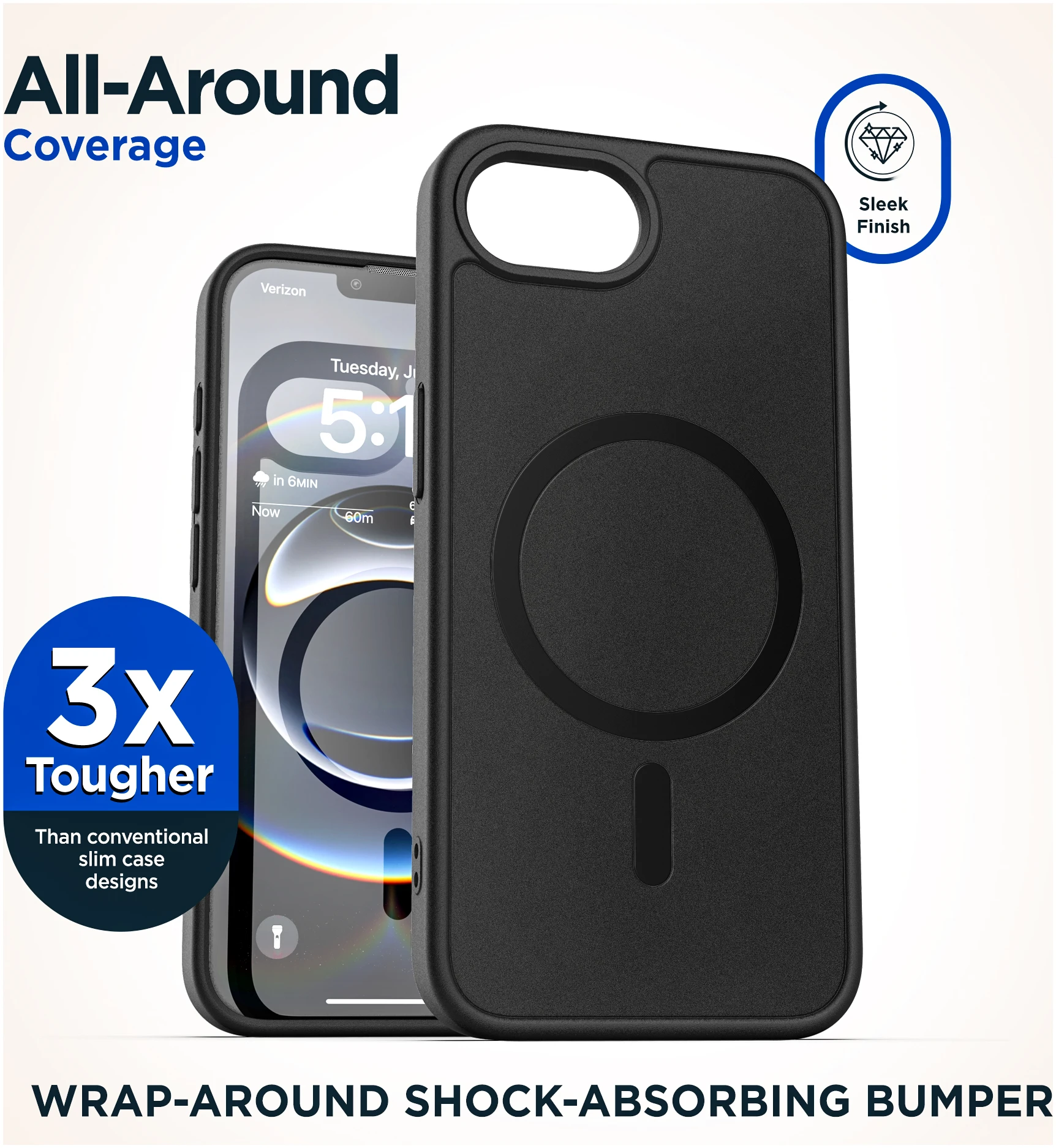 iPhone 16e SlimShield Case with Belt Clip Holster - thumbnail 7