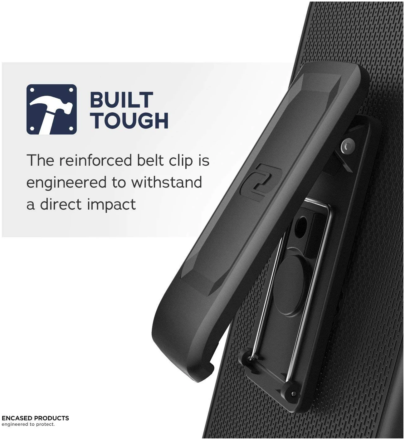 iPhone 16e SlimShield Case with Belt Clip Holster - thumbnail 4