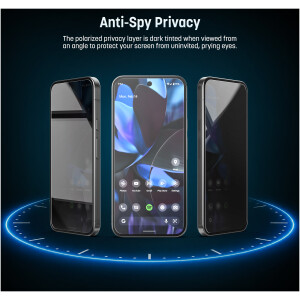 Alternative view of MagGlass Tempered Glass Privacy Screen Protector for Google Pixel 11 Pro XL