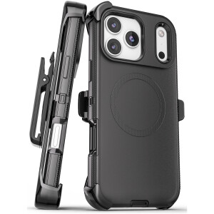 Ranger Case with Belt Clip and Screen Protector for iPhone 18 Pro Max in Black