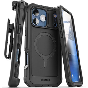 Falcon Case with Built-in Screen Protector and Belt Clip Holster for iPhone 18 Pro Max
