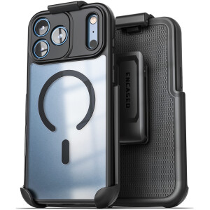 SlimShield Case with Belt Clip Holster for iPhone 18 Pro in Frost