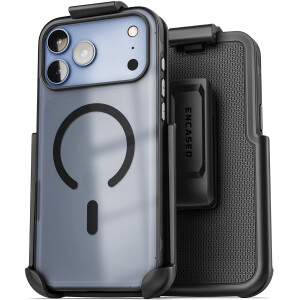 Frosted Case with Belt Clip Holster for iPhone 18 Pro Max